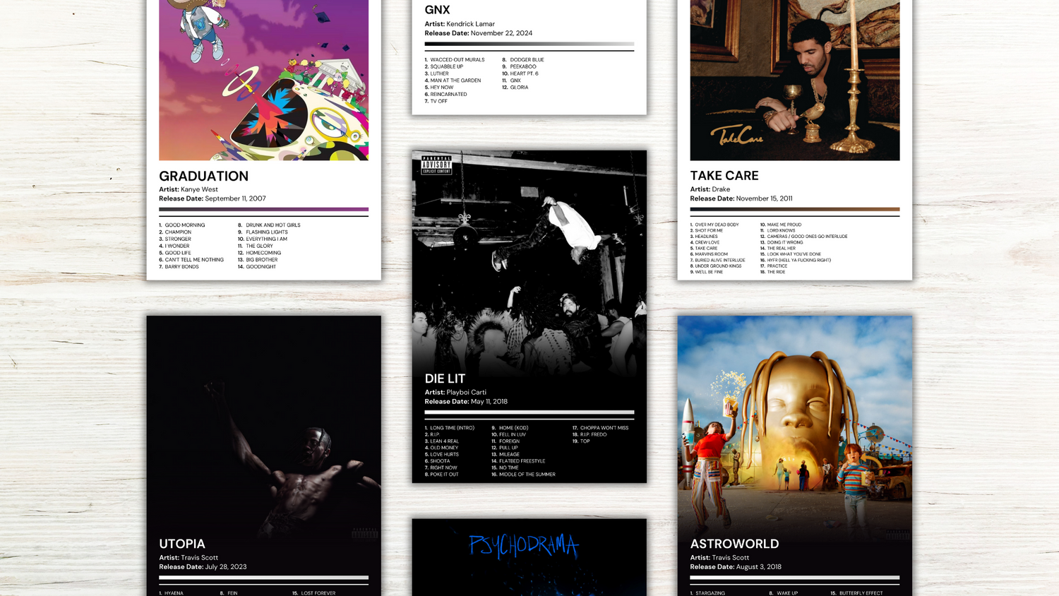 Rap/Hip-Hop Albums